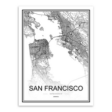 Load image into Gallery viewer, Canvas - City Map