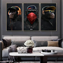 Load image into Gallery viewer, Canvas - 3 Monkeys