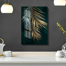 Load image into Gallery viewer, Canvas - Gold Leaves
