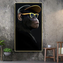 Load image into Gallery viewer, Canvas - 3 Monkeys