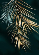 Load image into Gallery viewer, Canvas - Gold Leaves
