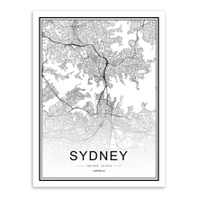 Load image into Gallery viewer, Canvas - City Map