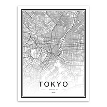 Load image into Gallery viewer, Canvas - City Map