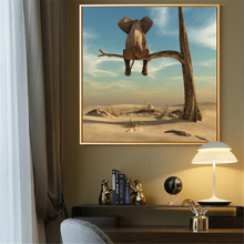 Load image into Gallery viewer, Canvas - Funny Elephant
