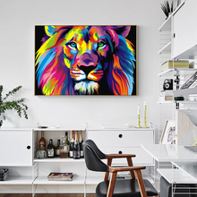 Load image into Gallery viewer, Canvas - Pop Lion
