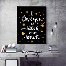 Load image into Gallery viewer, Canvas - Love to the Moon
