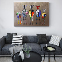 Load image into Gallery viewer, Canvas - Zebra Butt
