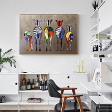 Load image into Gallery viewer, Canvas - Zebra Butt
