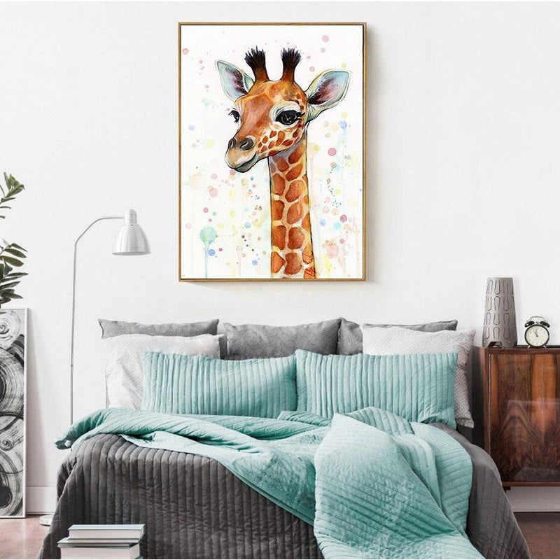 Canvas - Funny Giraffe