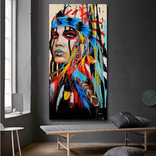 Load image into Gallery viewer, Canvas - Indian color
