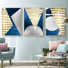 Load image into Gallery viewer, Canvas - Abstract Blue

