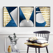 Load image into Gallery viewer, Canvas - Abstract Blue
