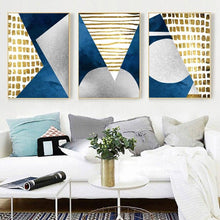 Load image into Gallery viewer, Canvas - Abstract Blue
