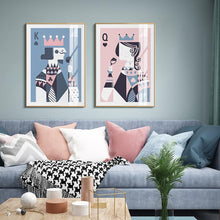 Load image into Gallery viewer, Canvas - King &amp; Queen
