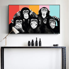 Load image into Gallery viewer, Canvas - Funky Monkeys
