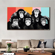 Load image into Gallery viewer, Canvas - Funky Monkeys
