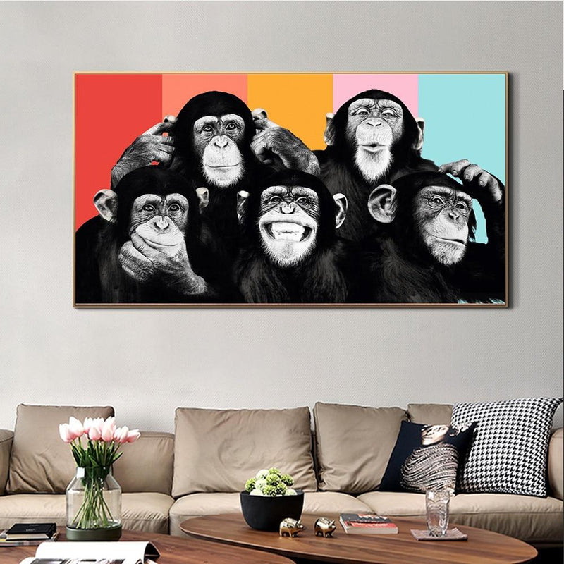 Canvas - Funky Monkeys