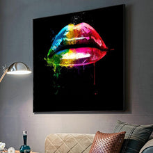 Load image into Gallery viewer, Canvas - Street Lips

