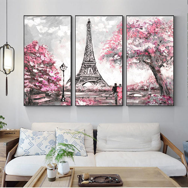 Canvas - Pink Paris