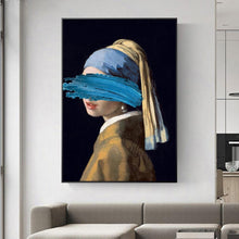 Load image into Gallery viewer, Canvas - Pearl Earing
