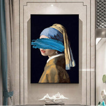 Load image into Gallery viewer, Canvas - Pearl Earing
