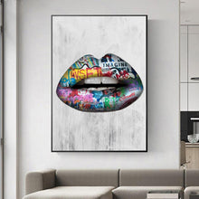 Load image into Gallery viewer, Canvas - Street Lips
