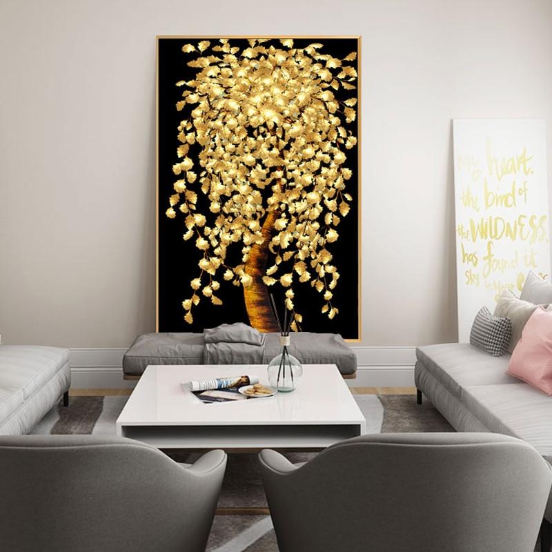 Canvas - Golden Tree