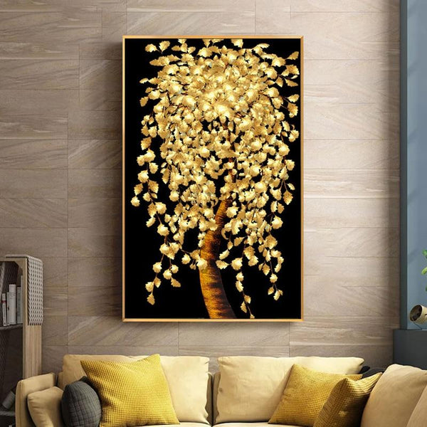 Canvas - Golden Tree