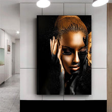 Load image into Gallery viewer, Canvas - Gold &amp; Black
