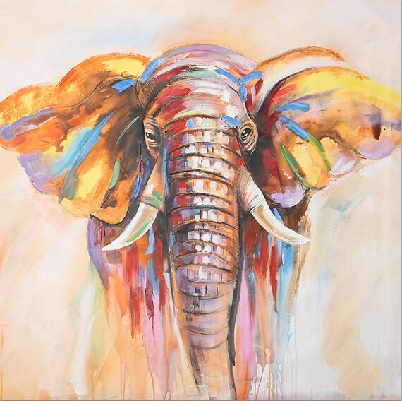 Canvas - Elephant Colors