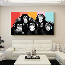 Load image into Gallery viewer, Canvas - Funky Monkeys
