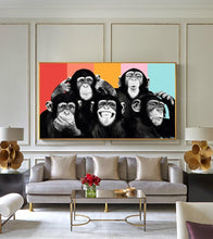 Load image into Gallery viewer, Canvas - Funky Monkeys

