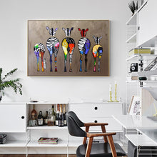 Load image into Gallery viewer, Canvas - Zebra Butt
