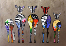 Load image into Gallery viewer, Canvas - Zebra Butt
