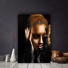 Load image into Gallery viewer, Canvas - Gold &amp; Black
