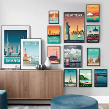 Load image into Gallery viewer, Canvas - Post Card Vintage
