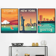 Load image into Gallery viewer, Canvas - Post Card Vintage

