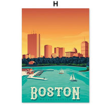 Load image into Gallery viewer, Canvas - Post Card Vintage
