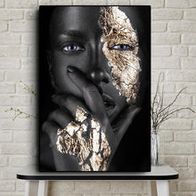 Load image into Gallery viewer, Canvas - African gold
