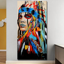 Load image into Gallery viewer, Canvas - Indian color
