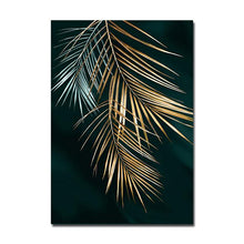Load image into Gallery viewer, Canvas - Gold Leaves
