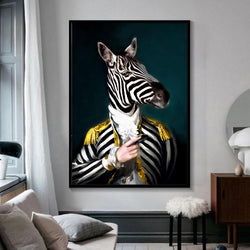Canvas - Lord Zebra