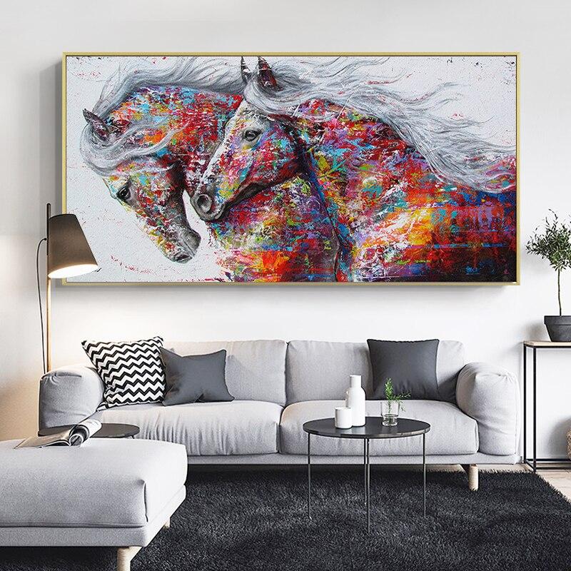 Canvas - Caballos