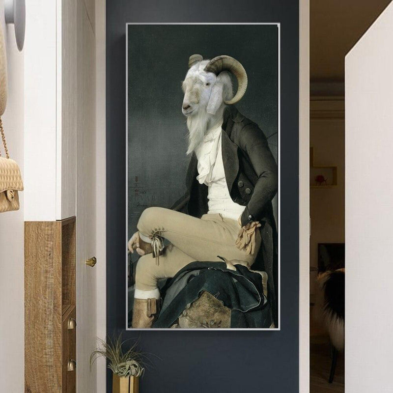 Canvas - Gentlemen Goat