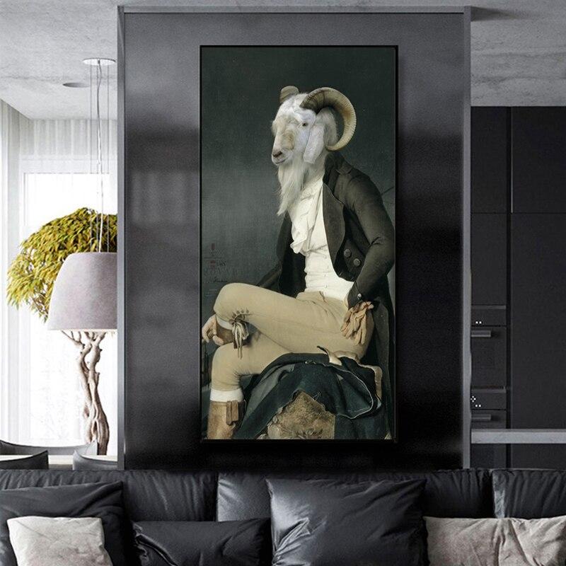 Canvas - Gentlemen Goat