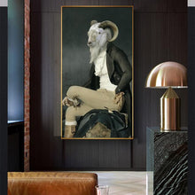 Load image into Gallery viewer, Canvas - Gentlemen Goat
