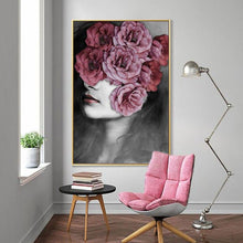 Load image into Gallery viewer, Canvas - Head &amp; Roses
