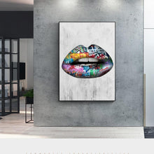 Load image into Gallery viewer, Canvas - Street Lips
