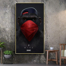 Load image into Gallery viewer, Canvas - 3 Monkeys
