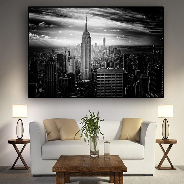 Canvas - New York Black & White